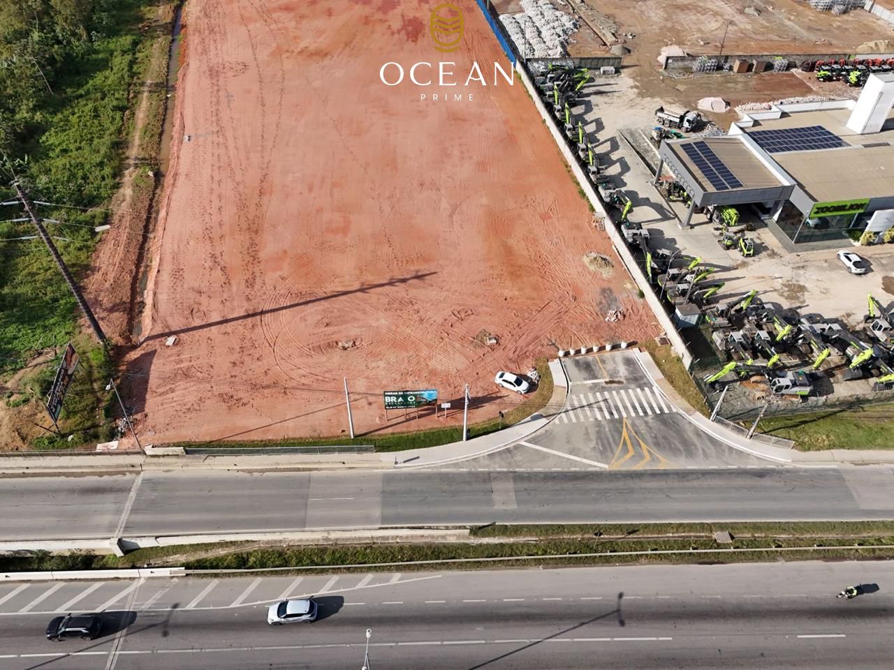 Terreno frente para BR 101 - Itajaí